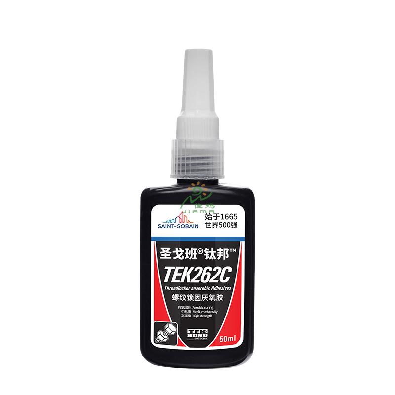 圣戈班螺紋鎖固膠TEK262C-50ml-紅色